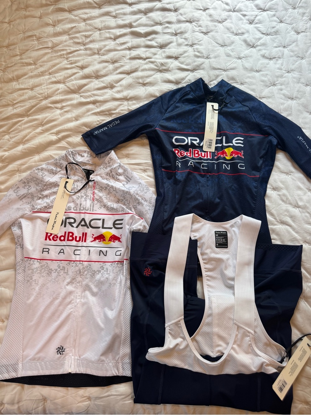 Oracle Red Bull Racing Women's Cycling Kit - Navy & White